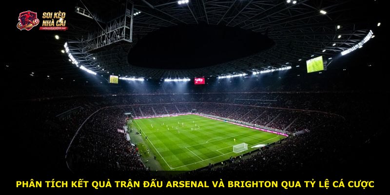 Phân tích kết quả trận đấu Arsenal và Brighton qua tỷ lệ cá cược